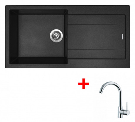 Sinks AMANDA 990 NANO Nanoblack+MIX 35